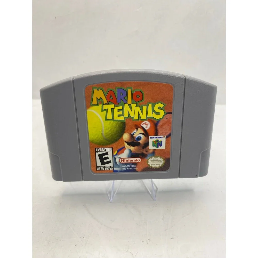Mario Tennis, Nintendo 64, N64, Authentic Cartridge, Tested, Working Retro Vtg